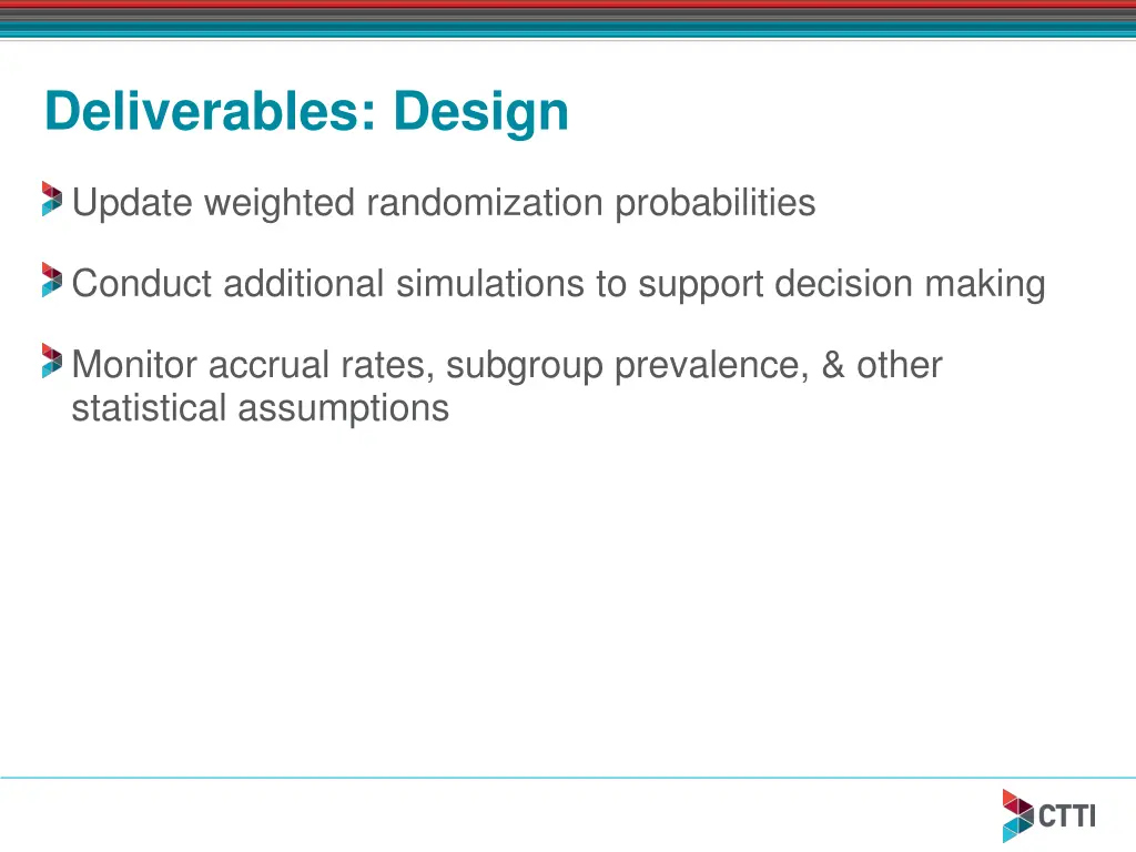 deliverables design