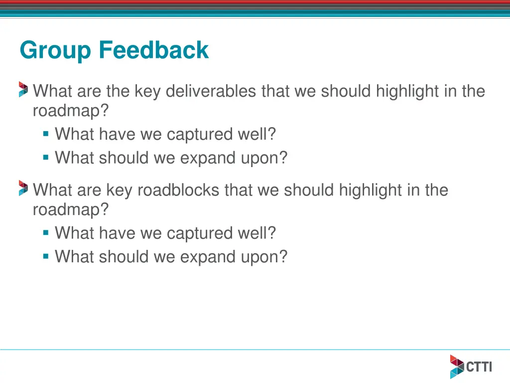 group feedback