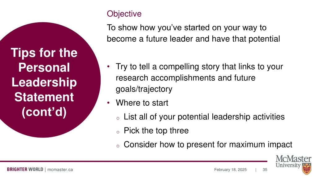 objective