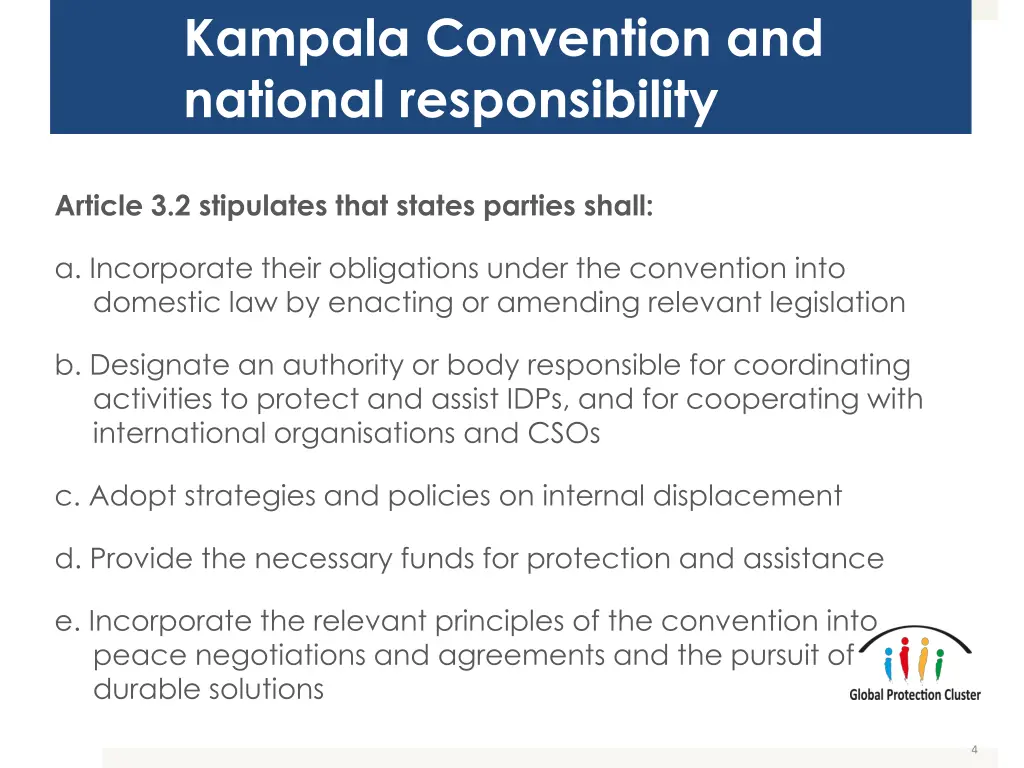 kampala convention and national responsibility