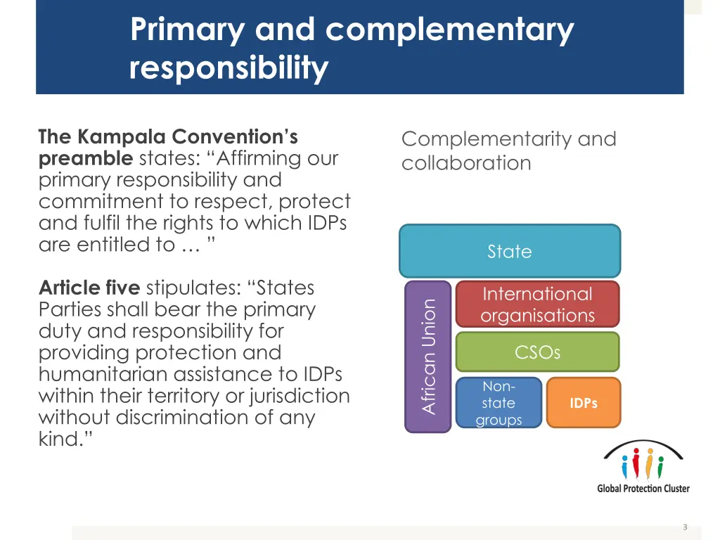 primary and complementary responsibility