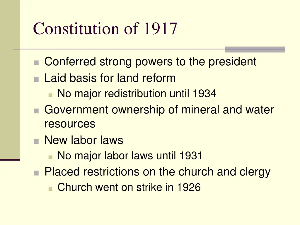 constitution of 1917