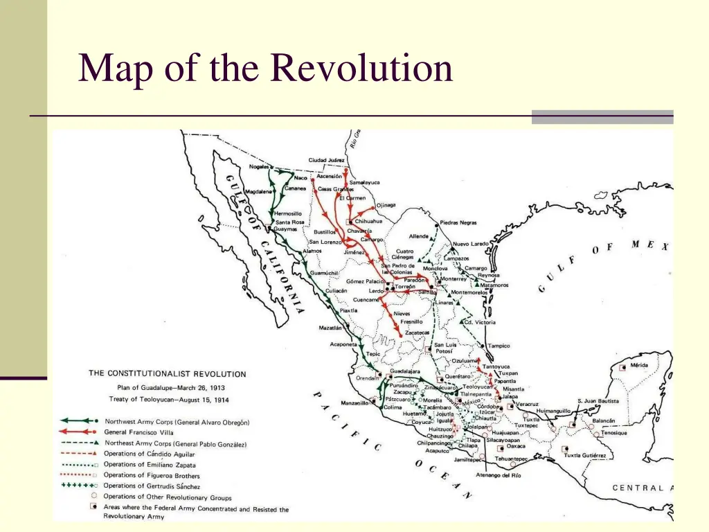 map of the revolution