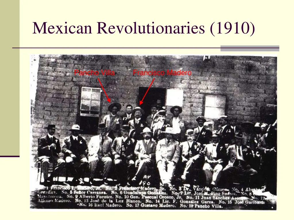 mexican revolutionaries 1910