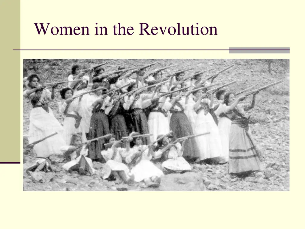 women in the revolution 2