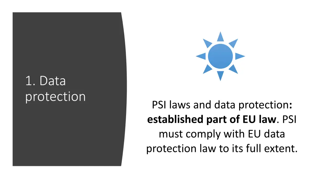 1 data protection