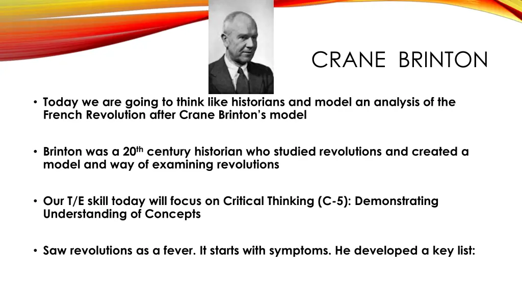 crane brinton