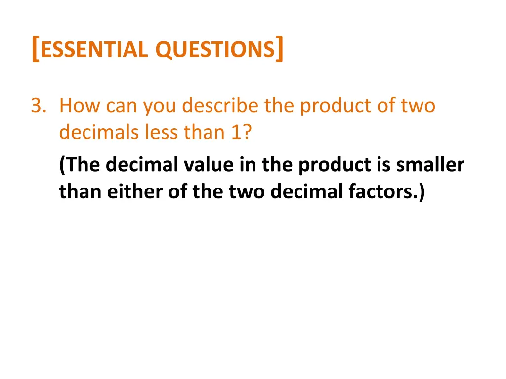 essential questions 2