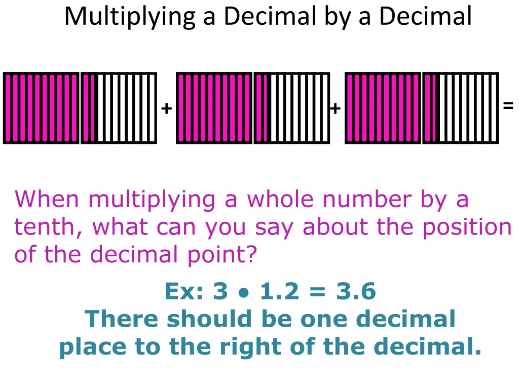 multiplying a decimal by a decimal 2