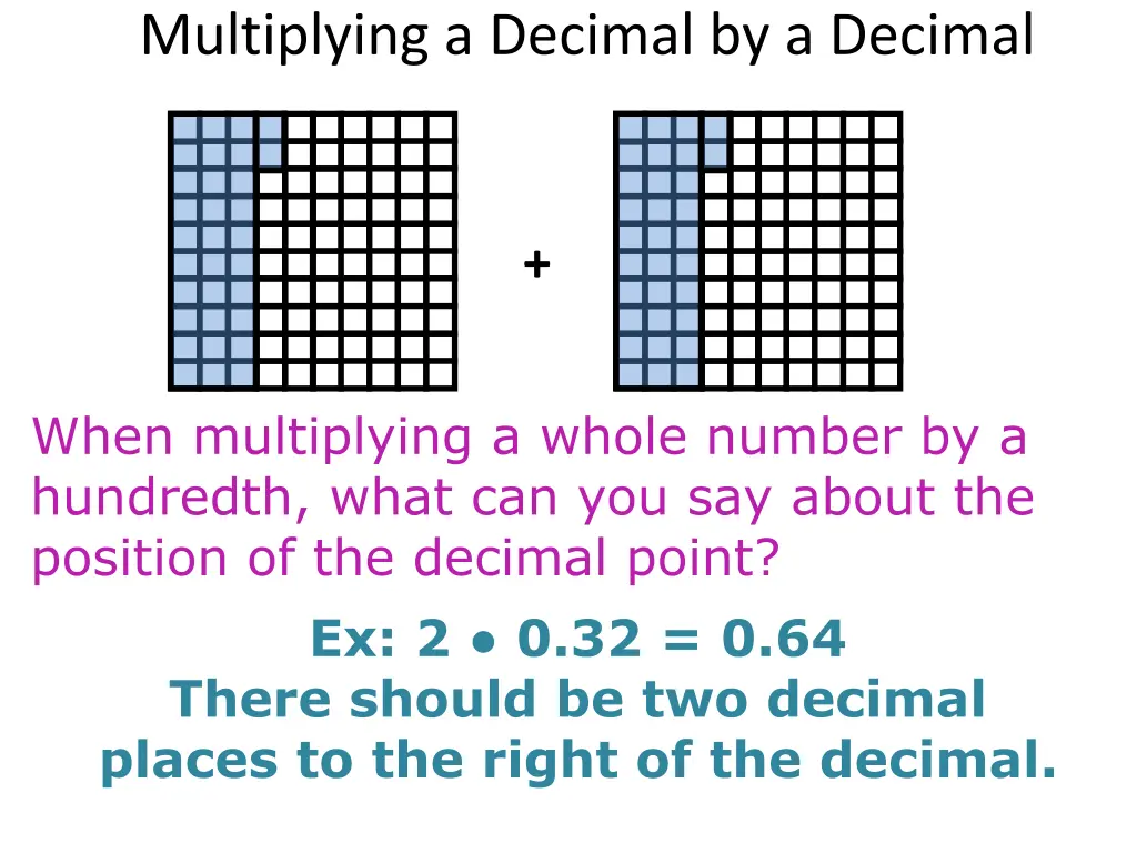 multiplying a decimal by a decimal 5