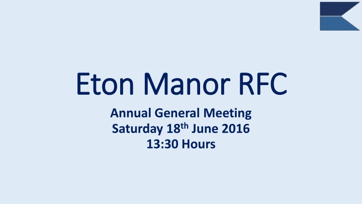 eton manor rfc eton manor rfc annual general