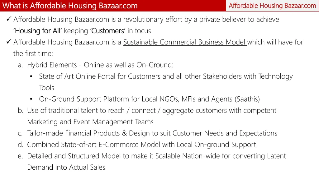 what is affordable housing bazaar com what