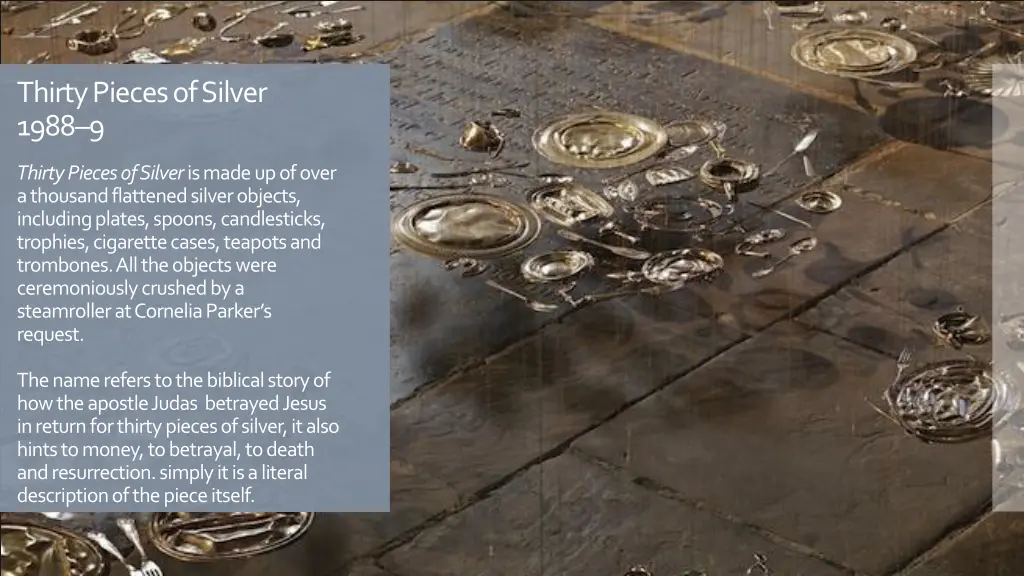thirty pieces of silver 1988 9