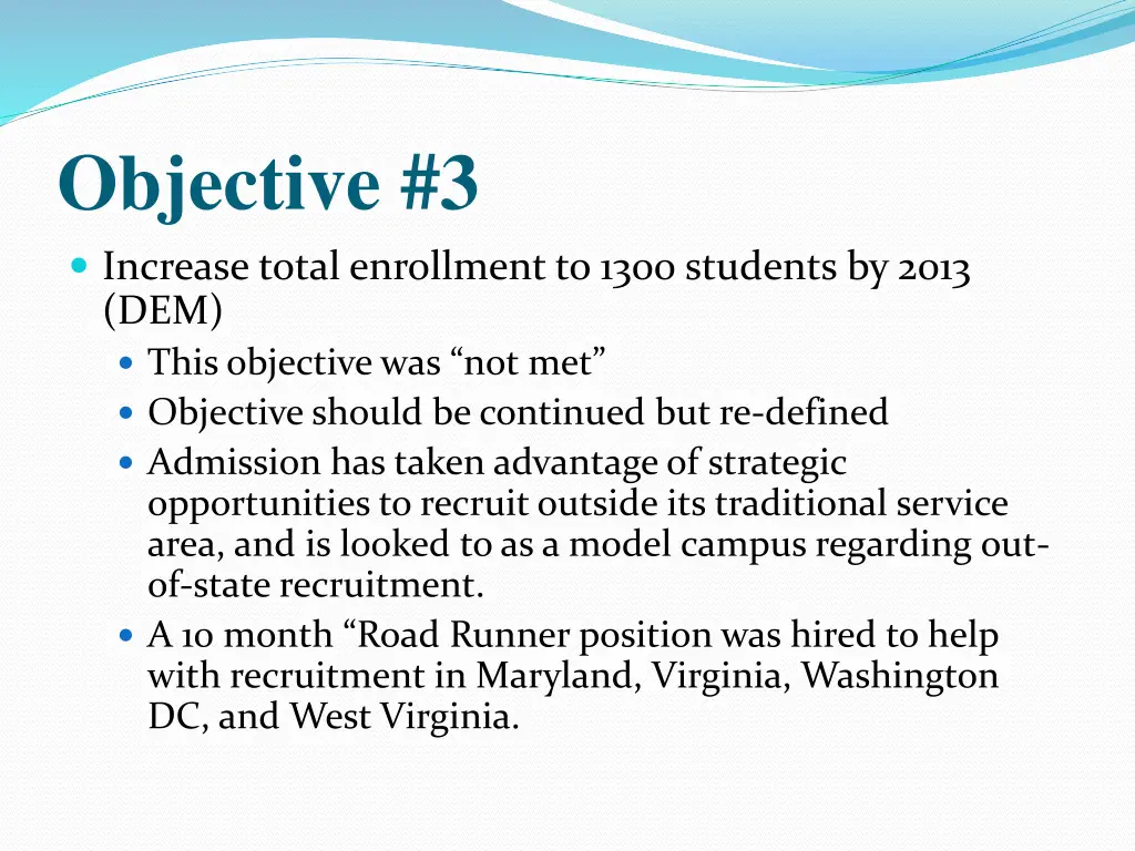 objective 3