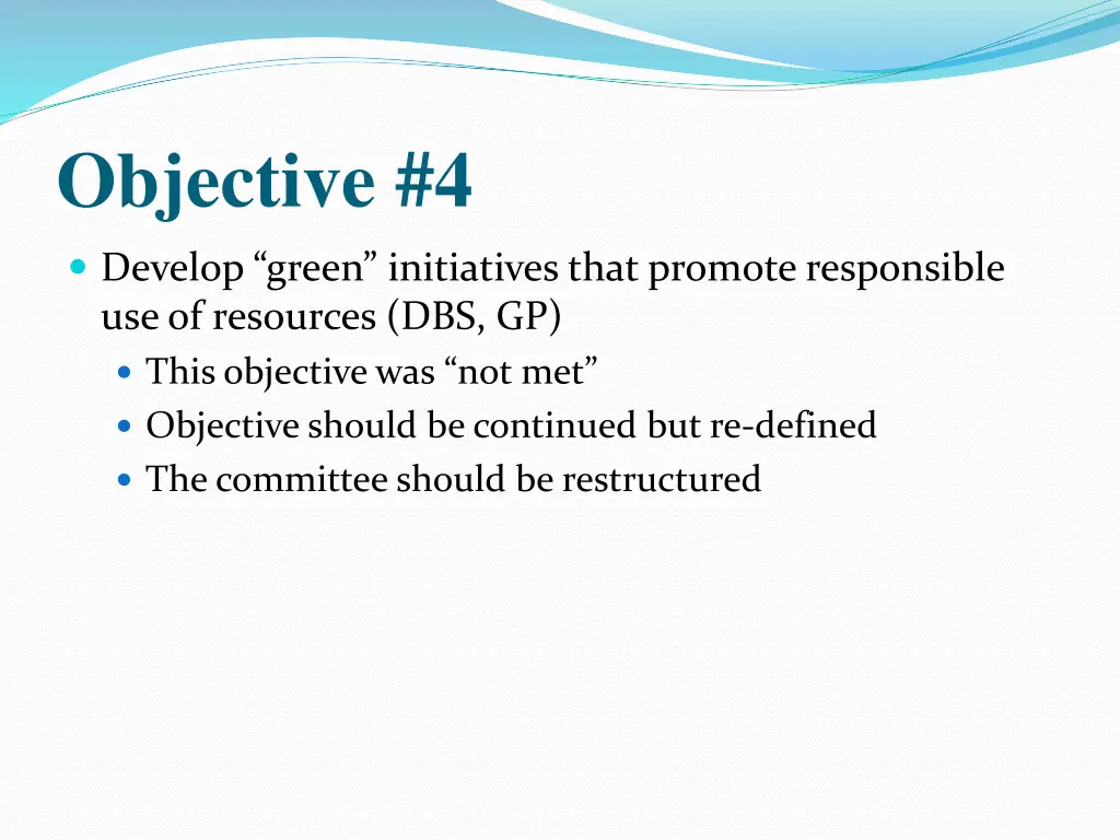 objective 4