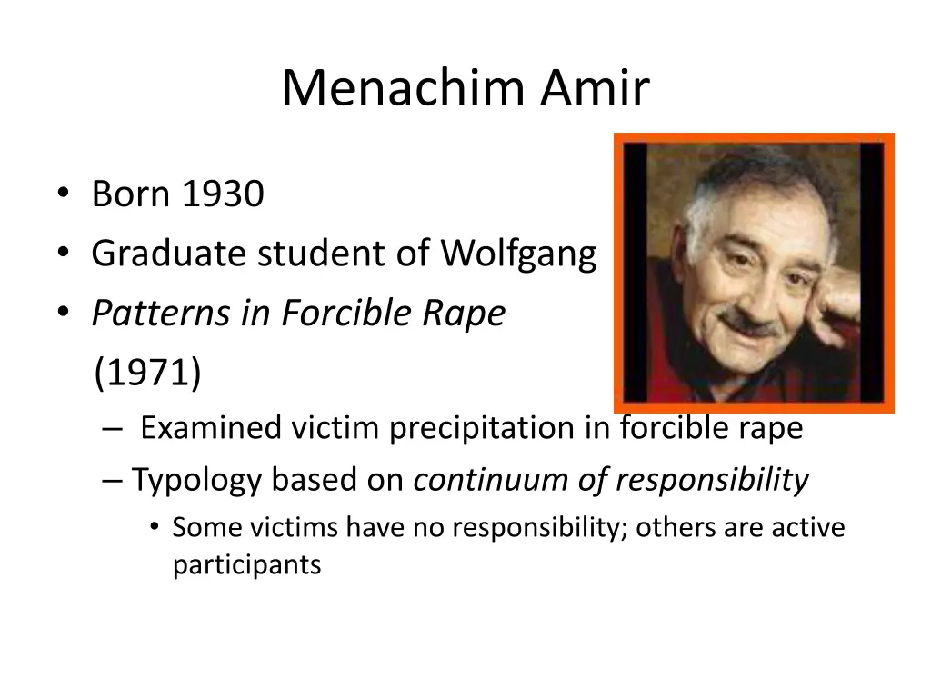 menachim amir