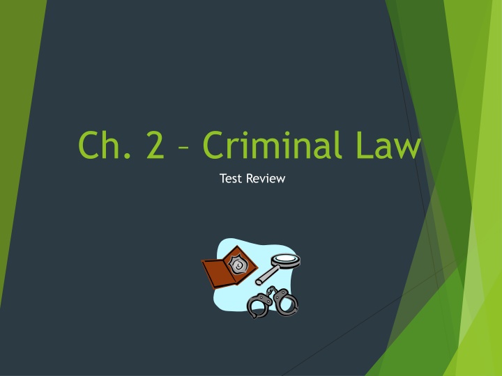 ch 2 criminal law test review