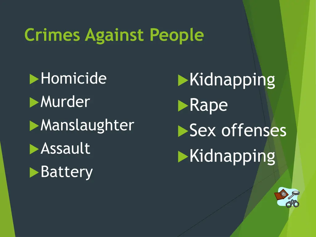 crimes against people
