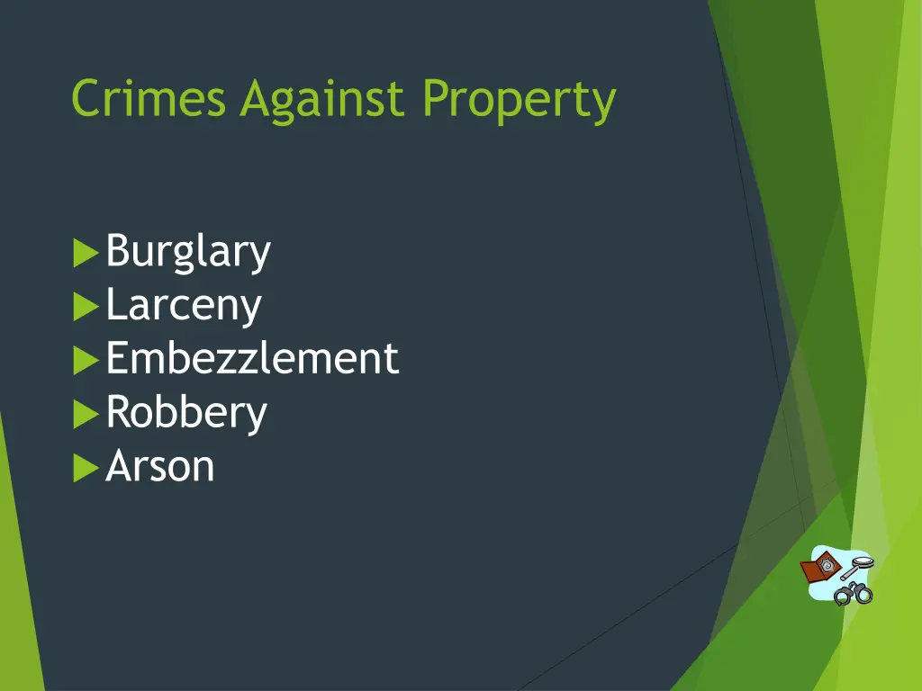 crimes against property