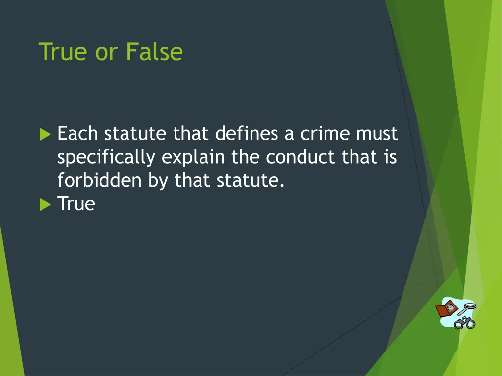 true or false