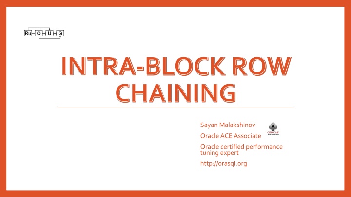 intra block row chaining