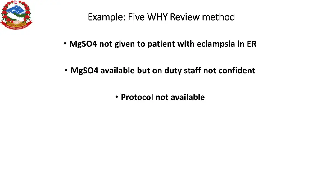 example five why review method example five 1