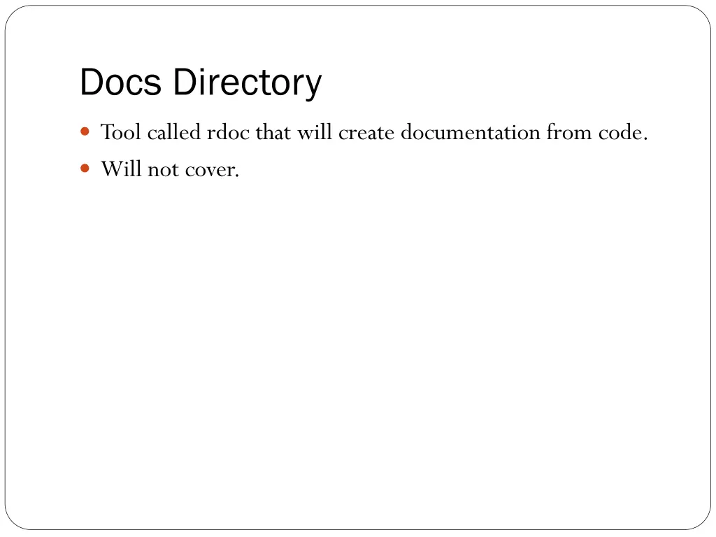 docs directory