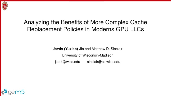 analyzing the benefits of more complex cache