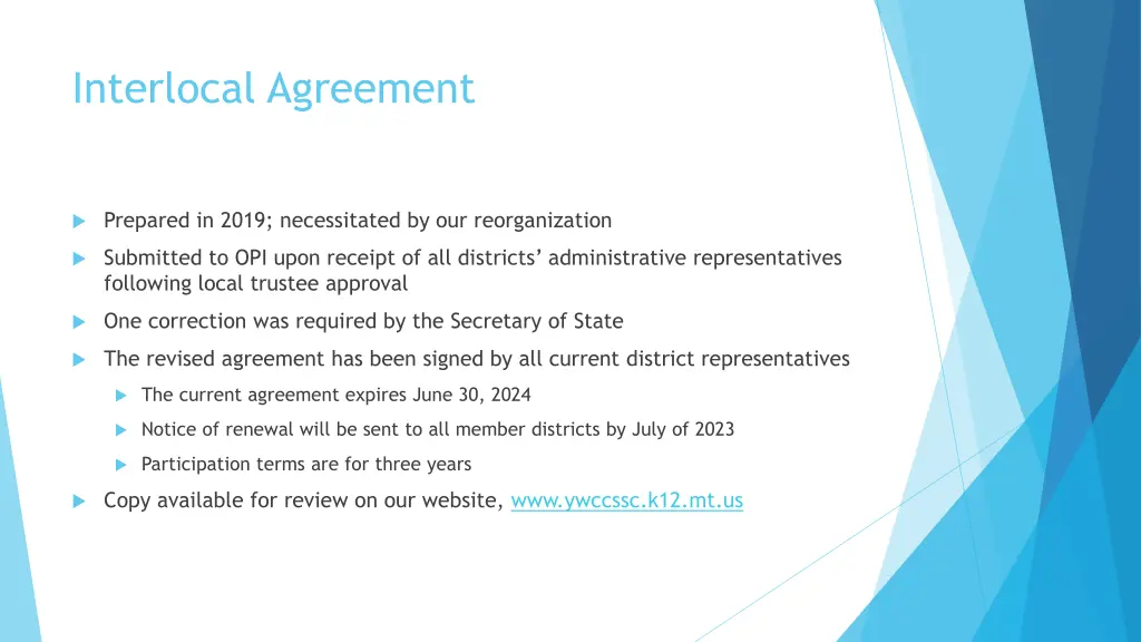 interlocal agreement