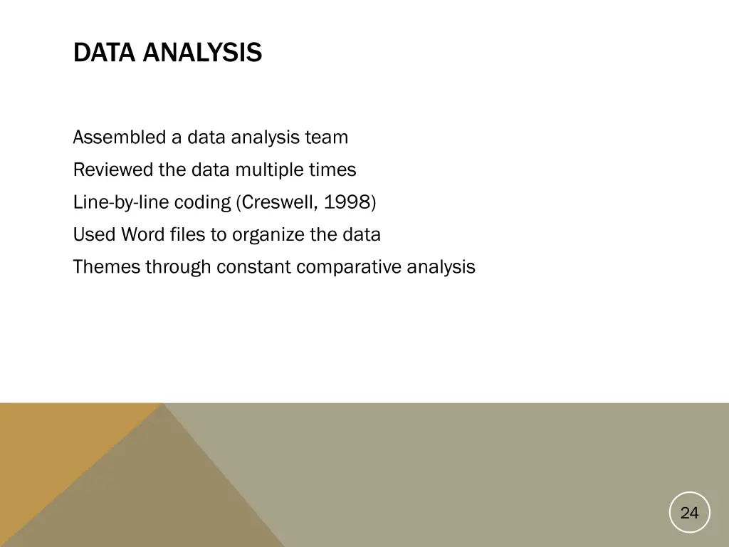 data analysis