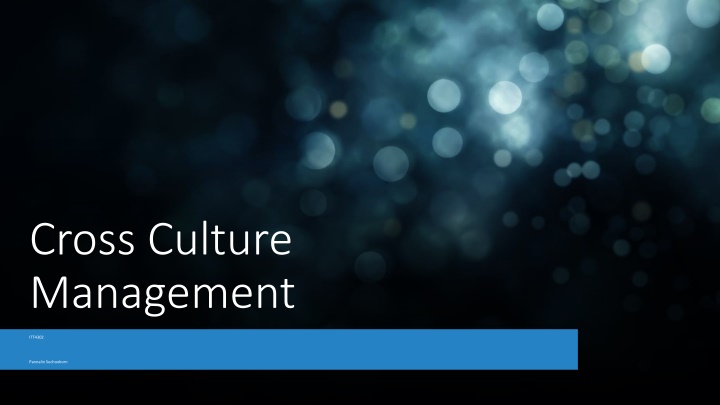 cross culture management