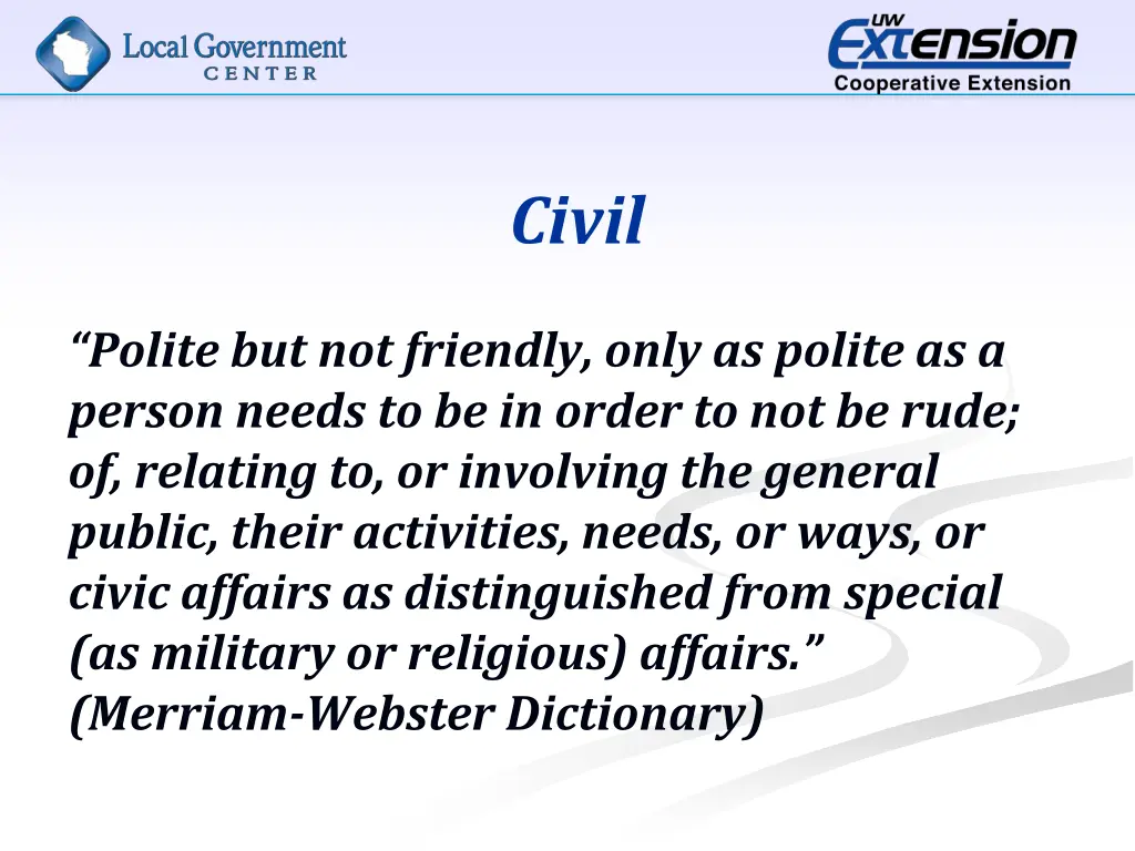 civil