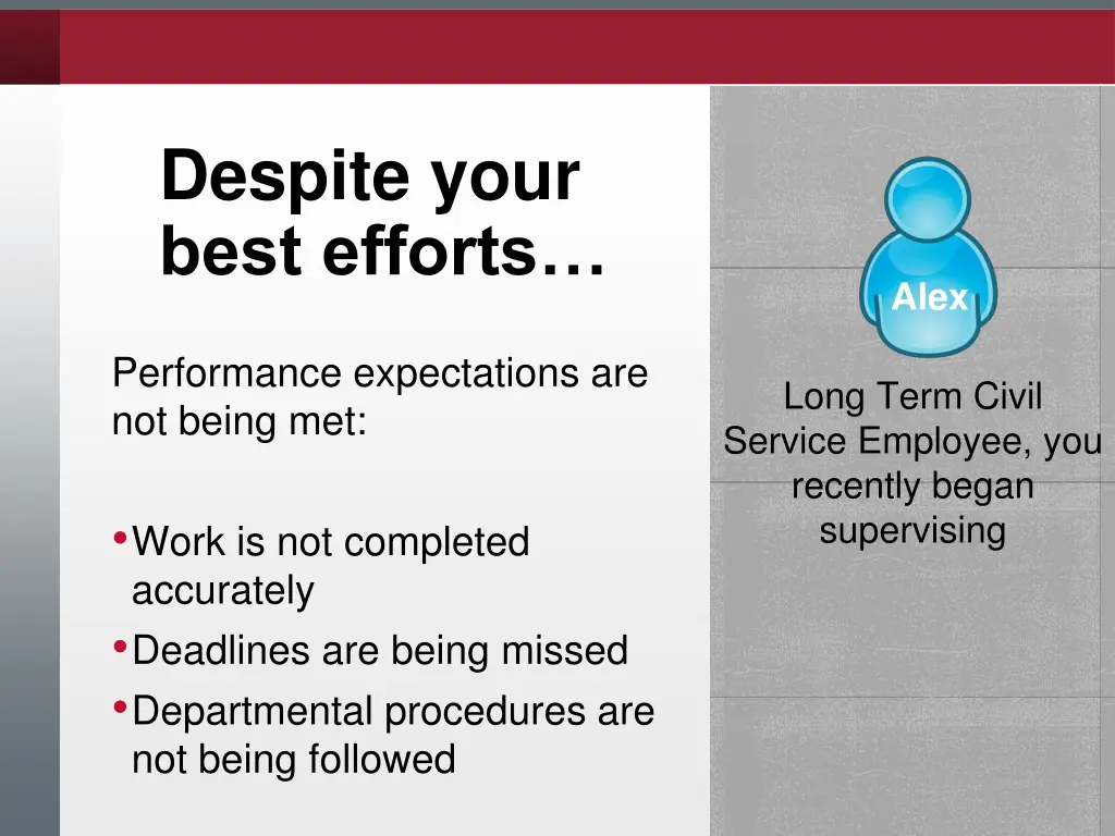despite your best efforts