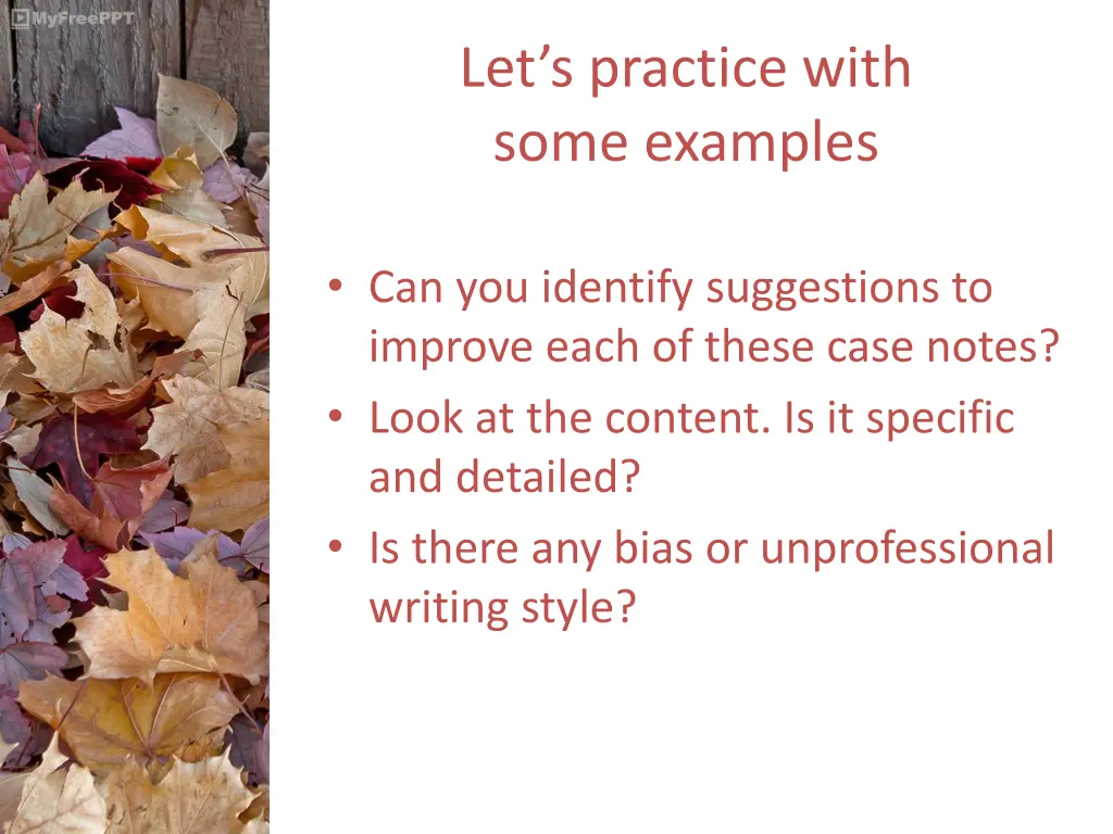 let s practice with some examples