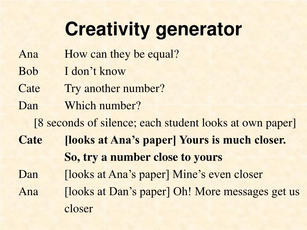 creativity generator