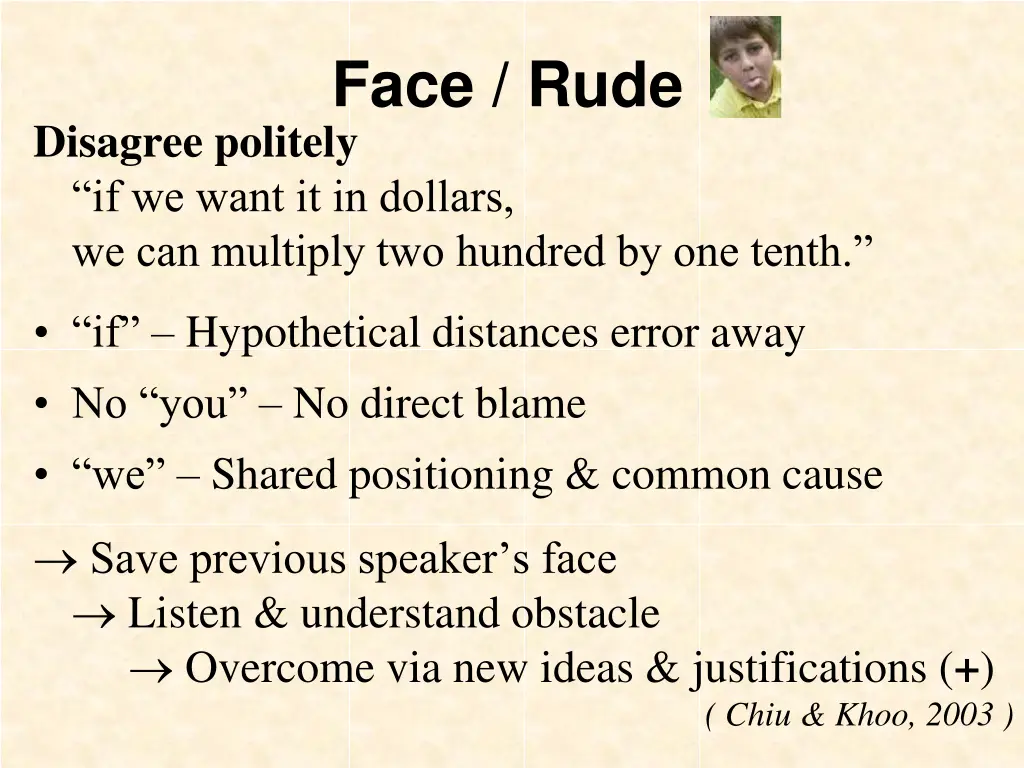 face rude 2