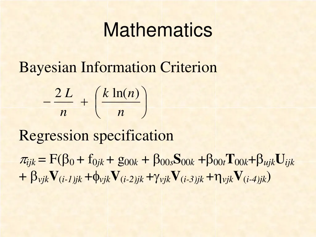mathematics