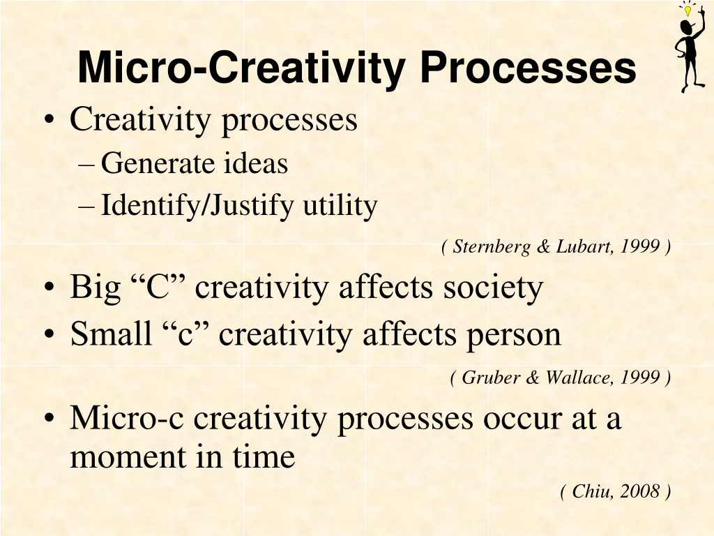 micro creativity processes creativity processes