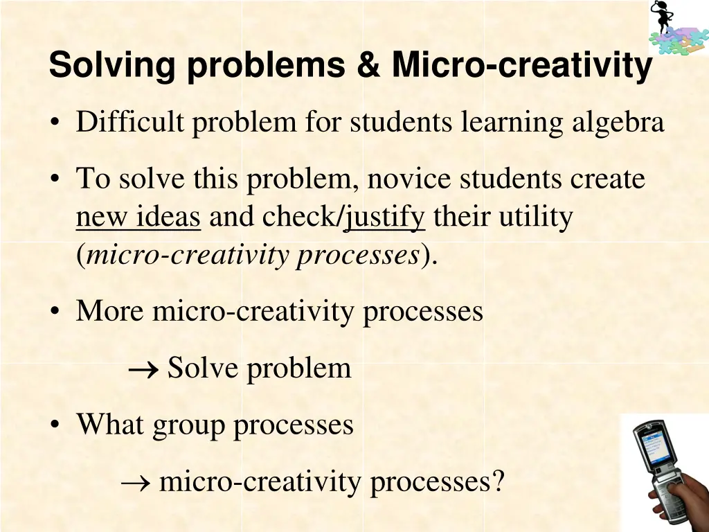 solving problems micro creativity 1