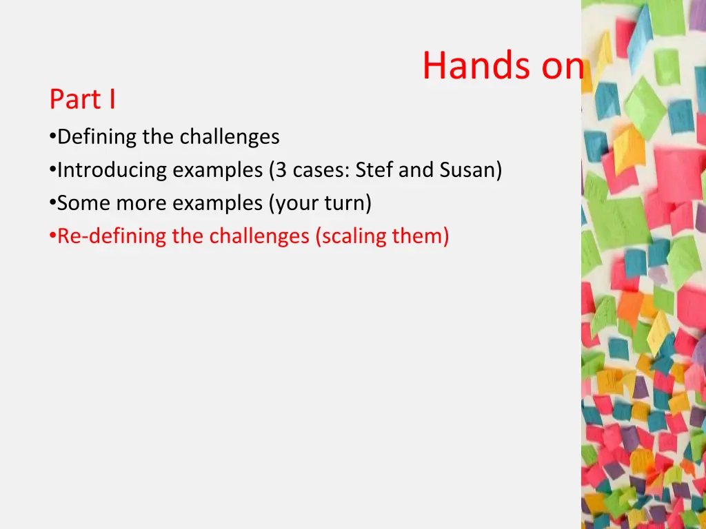 hands on 2