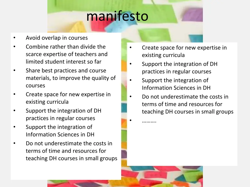 manifesto 1