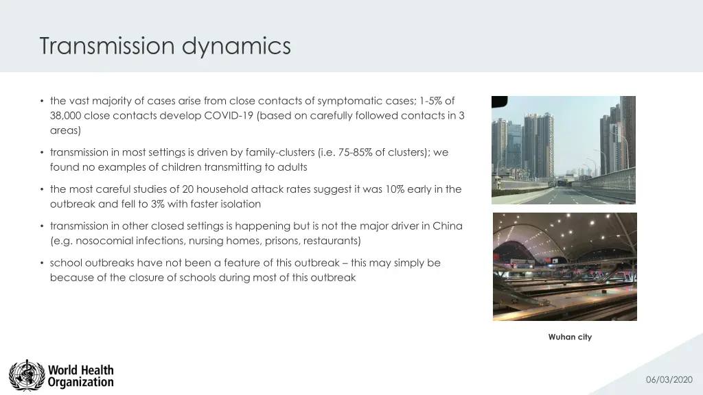 transmission dynamics