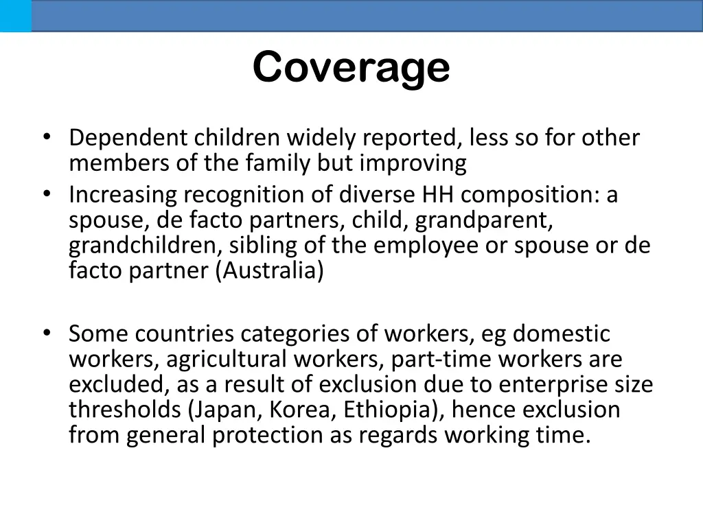 coverage