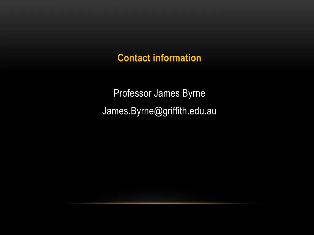 contact information