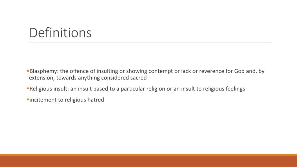 definitions