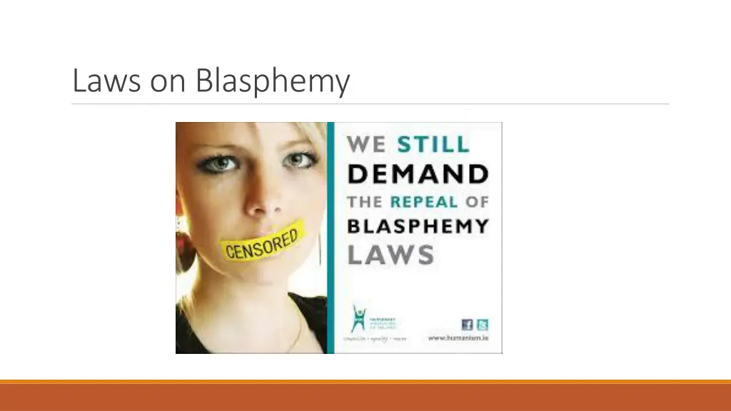 laws on blasphemy