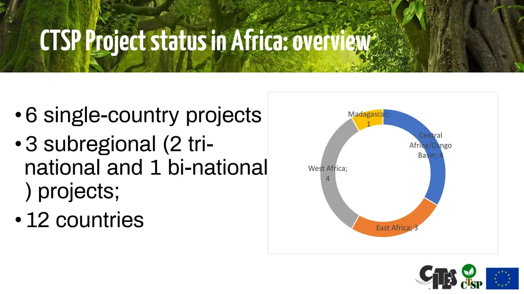 ctsp project status in africa overview