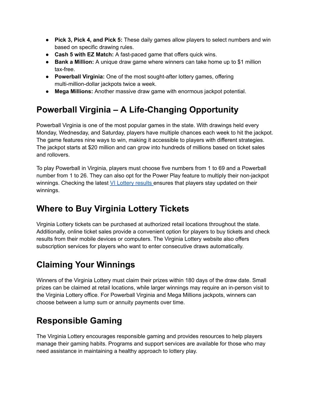 pick 3 pick 4 and pick 5 these daily games allow