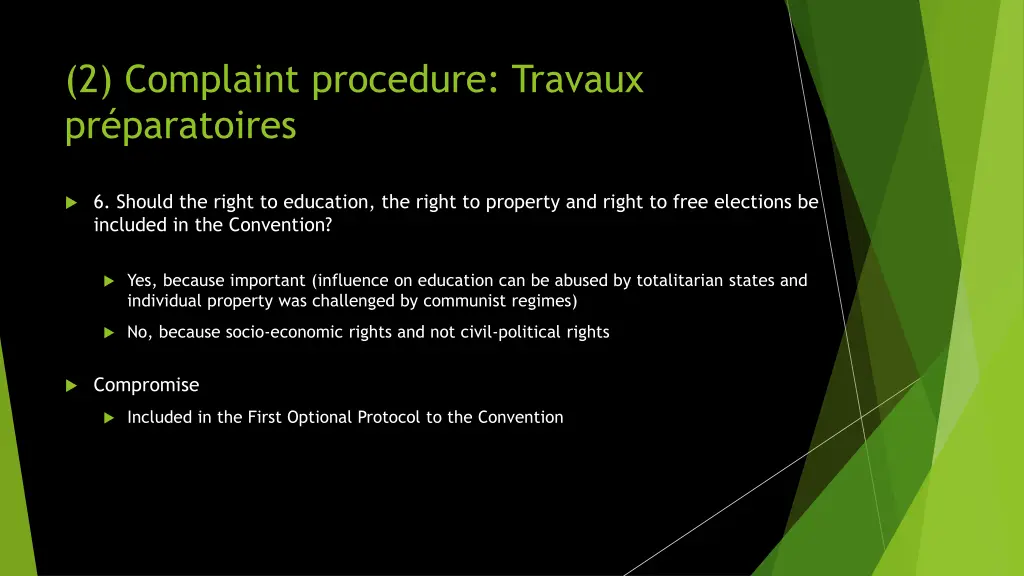 2 complaint procedure travaux pr paratoires 10