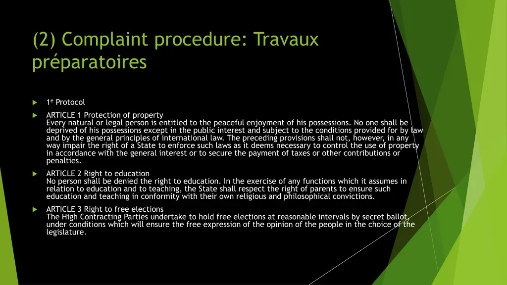 2 complaint procedure travaux pr paratoires 11